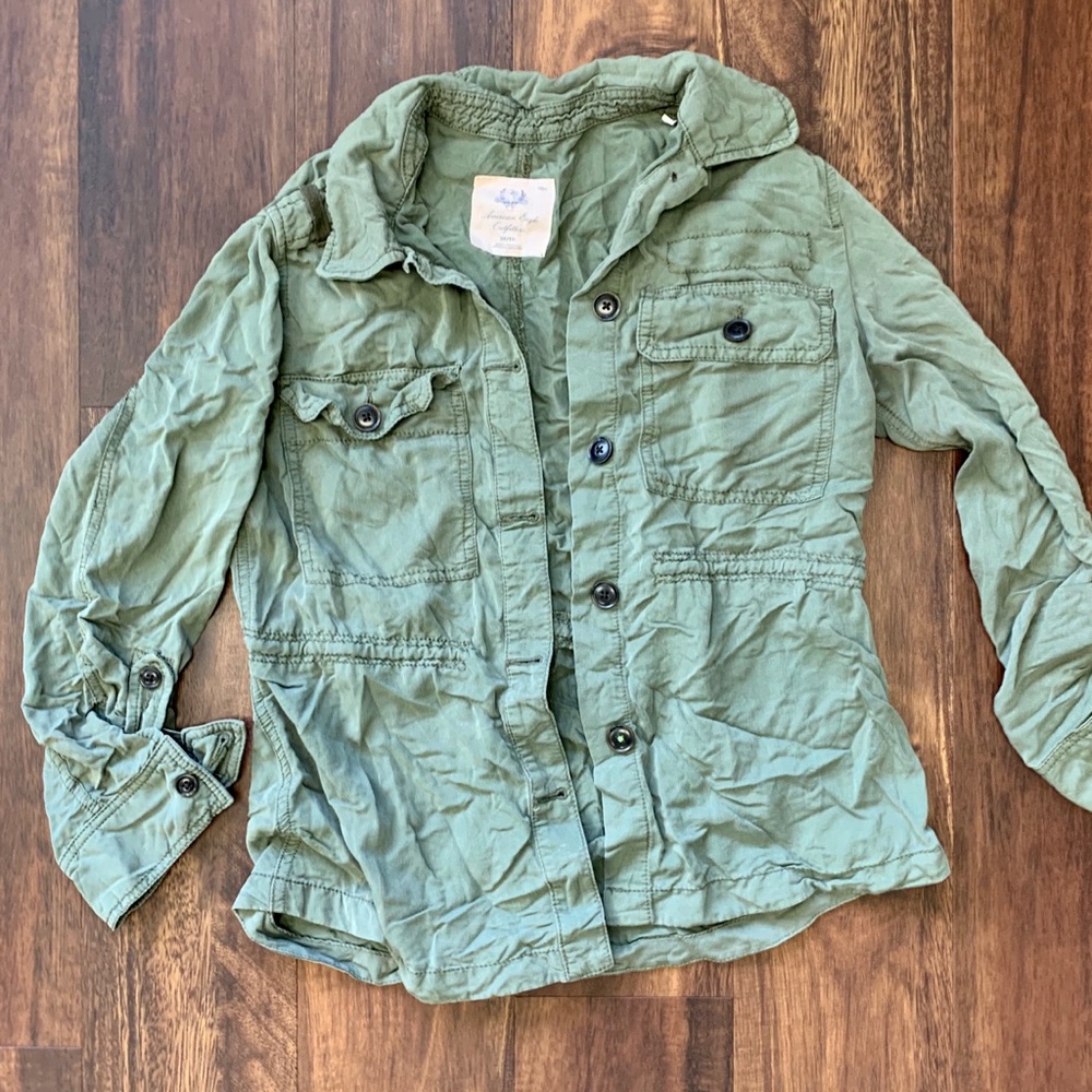 Vintage American Eagle Utility Top/Jacket—Light